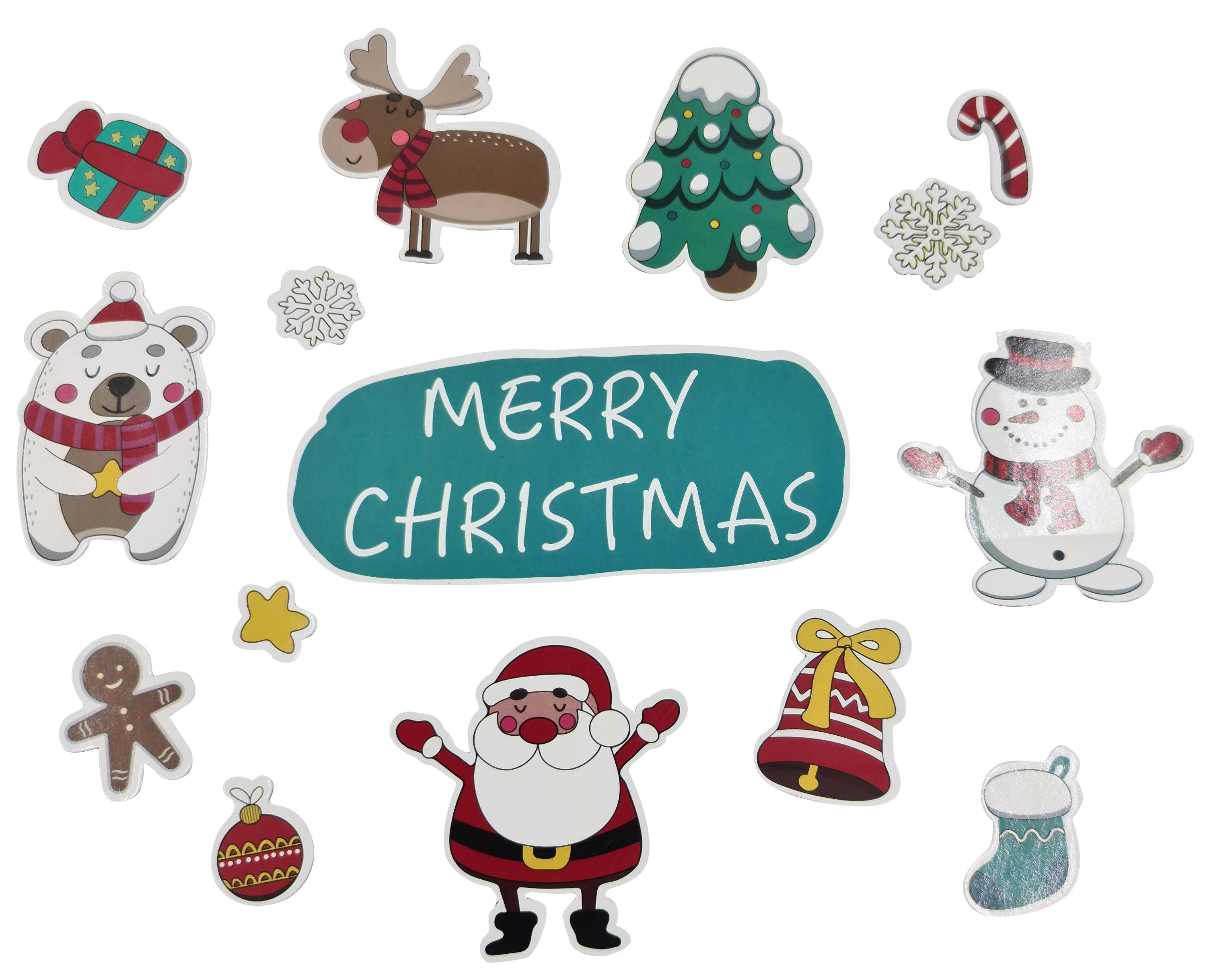 christmas fridge magnet