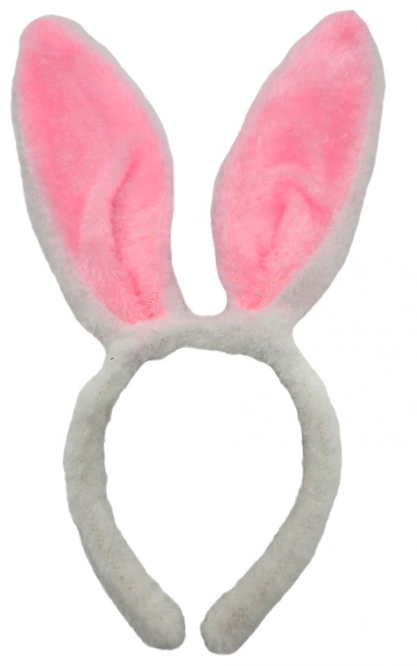 White Rabbit Ears Headband - Evelay