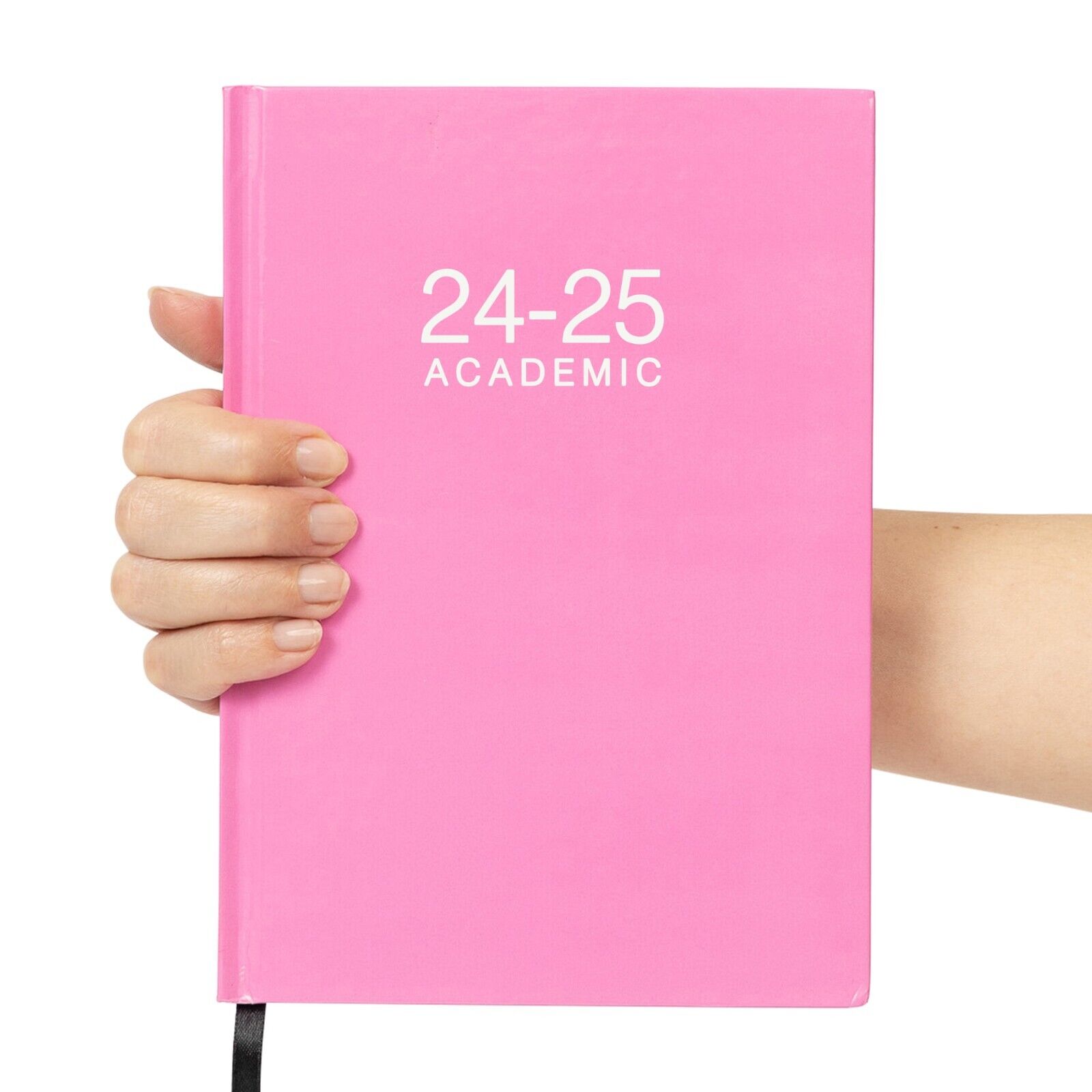 2024-2025 A5 Academic Week To View Pink Diary - Evelay